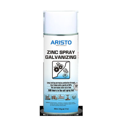 কোল্ড Galvanizing জিংক স্প্রে পেইন্ট / জিংক আরাম রং সুরক্ষা কোটিং স্প্রে 400ml